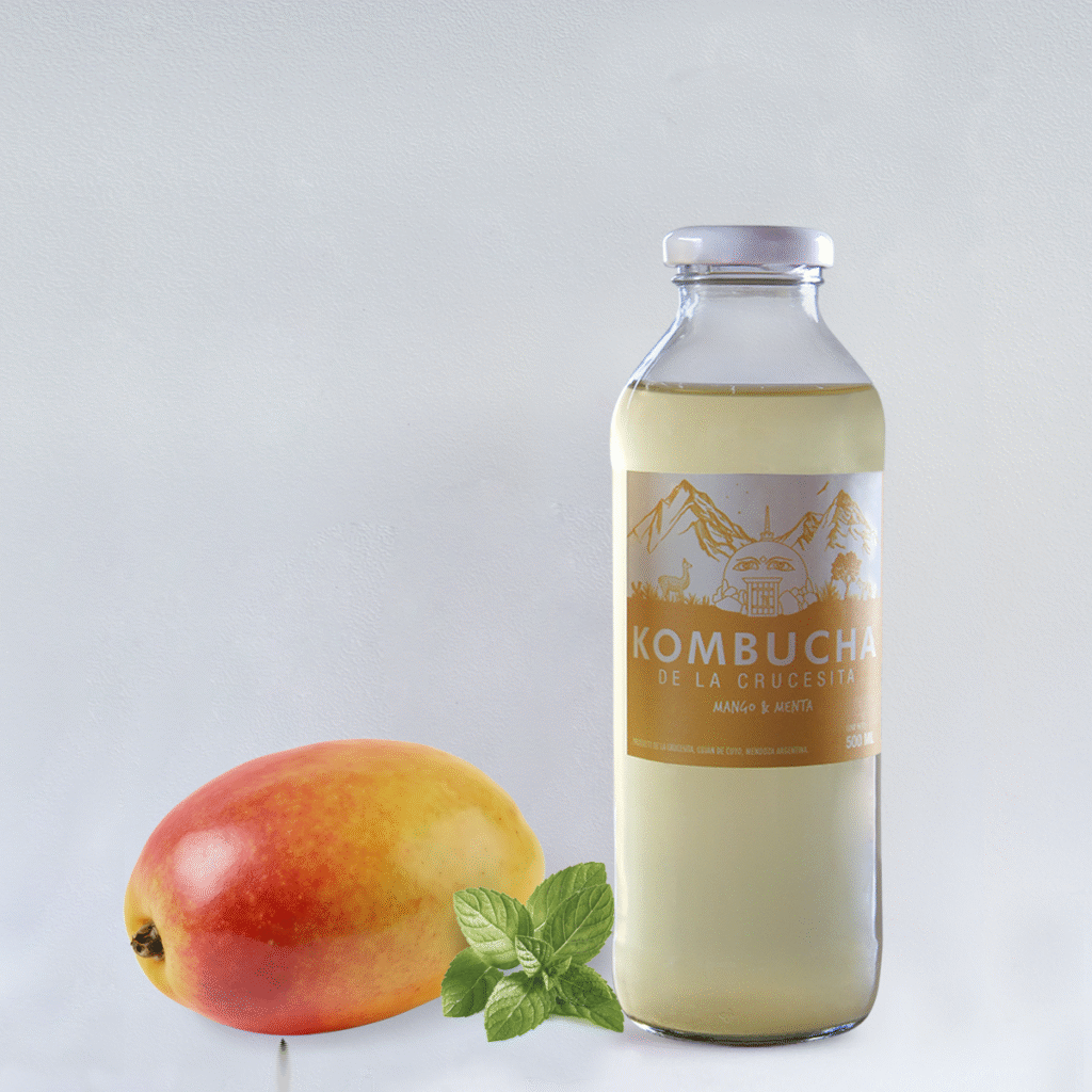 Mango Menta Kombucha