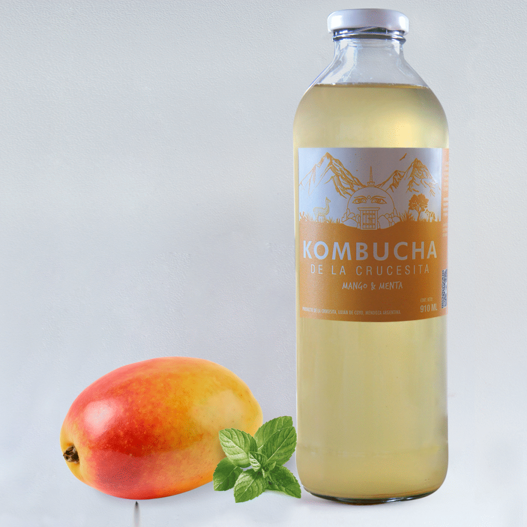 Kombucha Mango y Menta